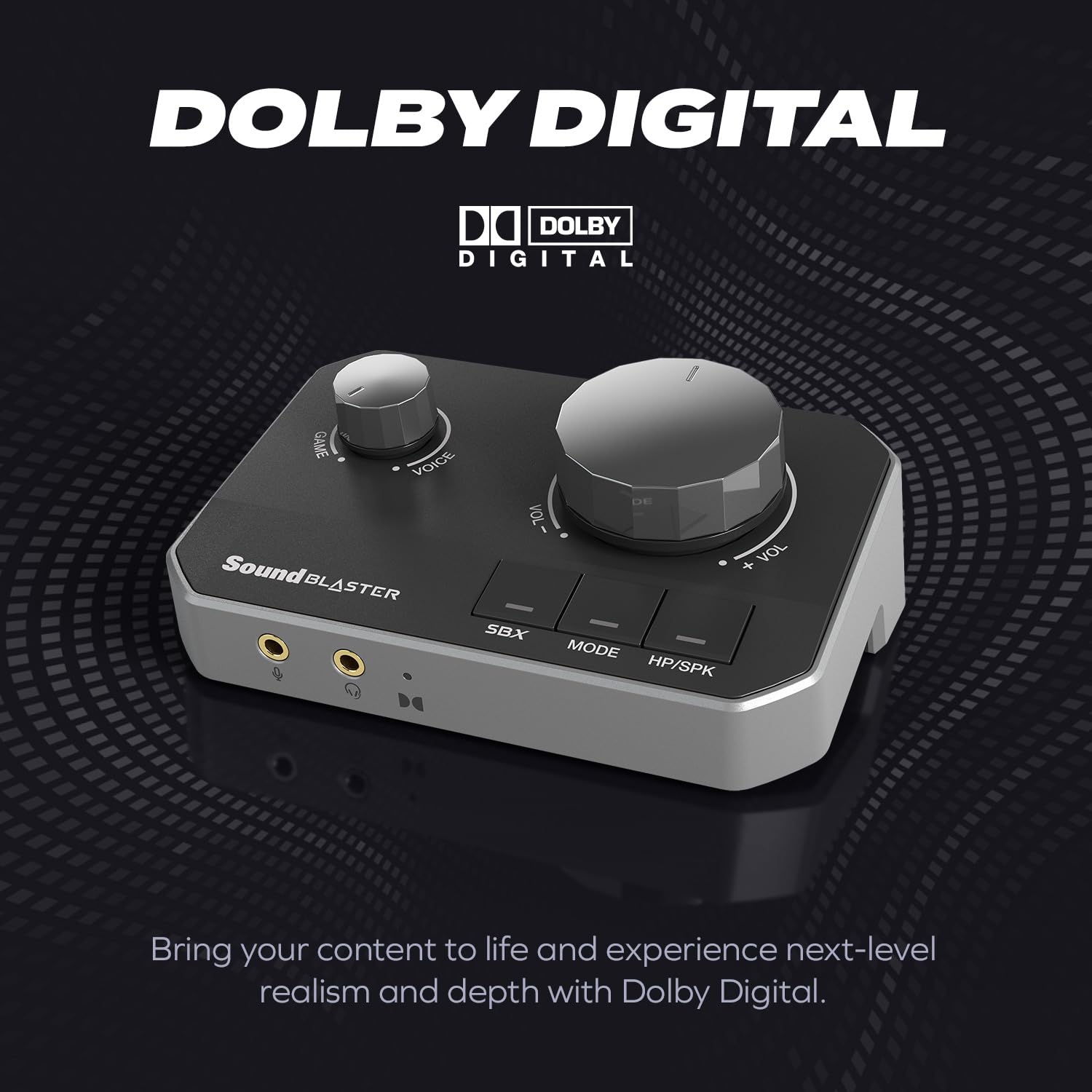 Sound Blaster G8 – Hi-Res Gaming USB DAC with Dual USB Audio Mixing and Fully Customizable Acoustic Engine and 10-Band Equalizer - Image 5
